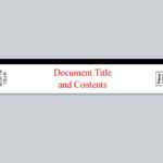 Similar To Avery Binder Spine Template throughout Binder Spine Template Word