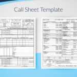 Simple Call Sheet Template Word Doc | Sethero Inside Film Call Sheet Template Word