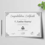 Simple Congratulation Certificate Template Regarding Congratulations Certificate Word Template
