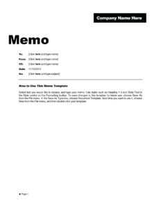 Simple Memo Template – Bestawnings in Memo Template Word 2010