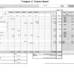 Small Business Accounting Spreadsheet Template And Small In Company Expense Report Template