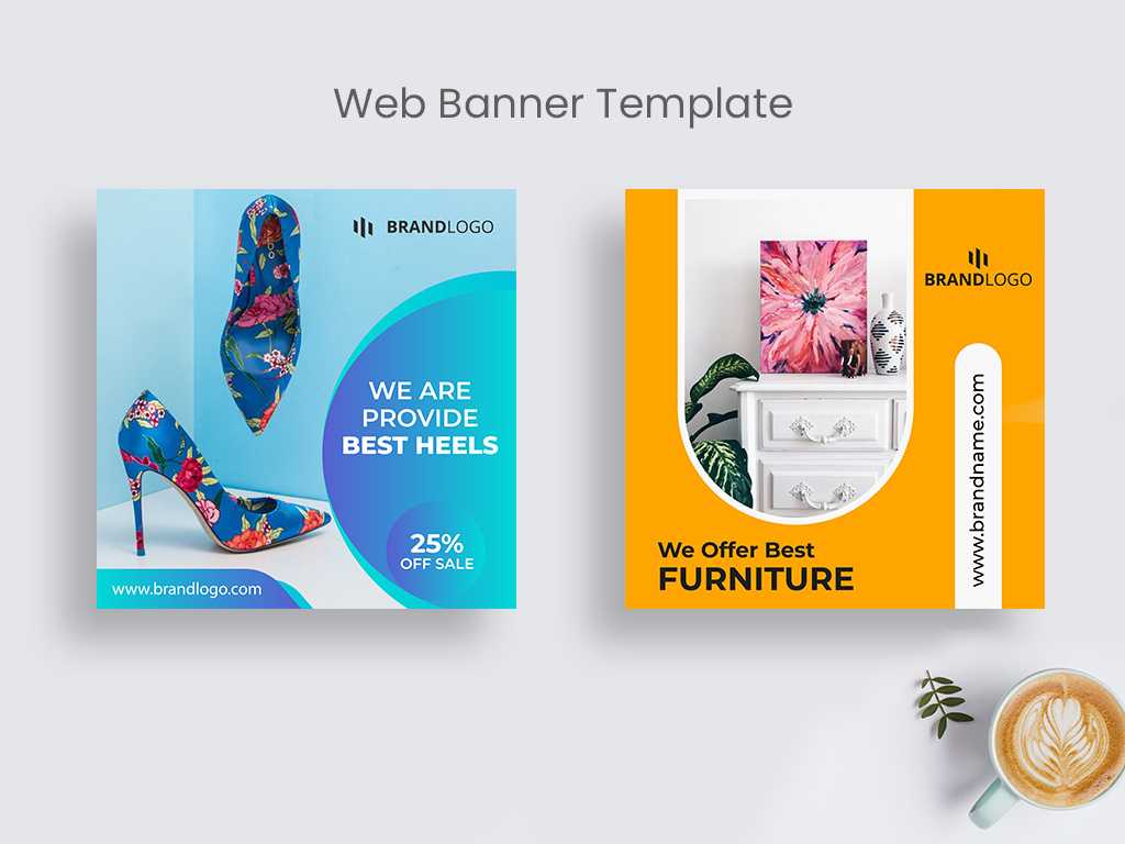 Social Media Post Banner | Web Banner Templatemh Yousuf Throughout Product Banner Template