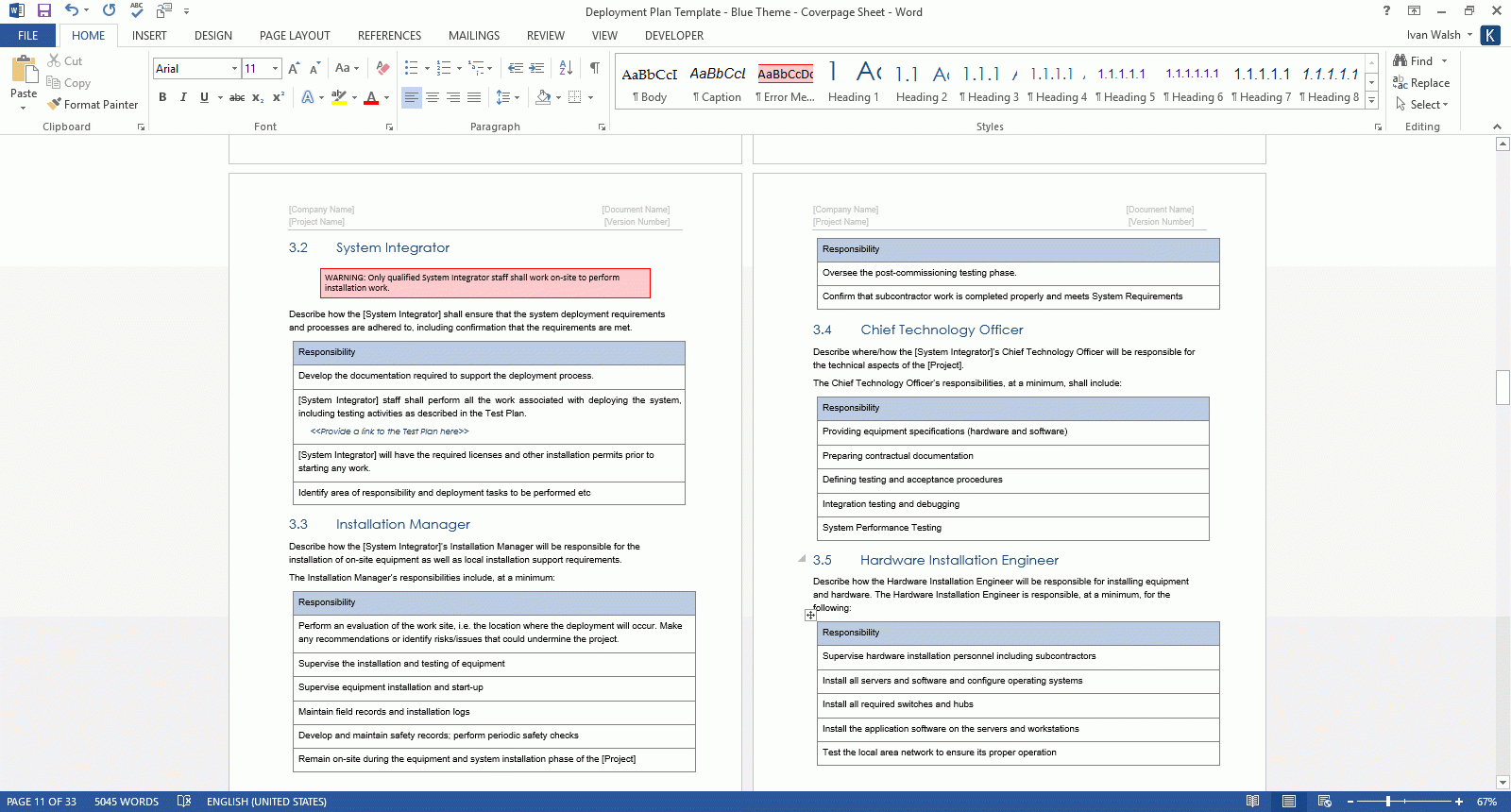 Software Rollout Plan Template – Karan.ald2014 Intended For Software Test Plan Template Word