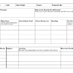 Study Planner Template ] – Study Schedule Template 10 Free Pertaining To Blank Revision Timetable Template