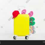 Suitcase Isolated On Image & Photo (Free Trial) | Bigstock Regarding Blank Suitcase Template