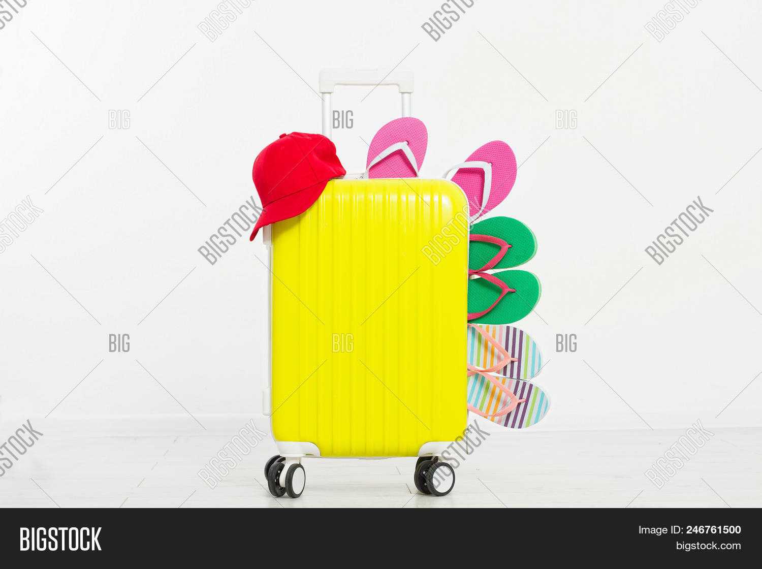 Suitcase Isolated On Image & Photo (Free Trial) | Bigstock Regarding Blank Suitcase Template