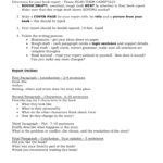 Summer Book Report Form For Students Entering 6Th Grade With Book Report Template 6Th Grade