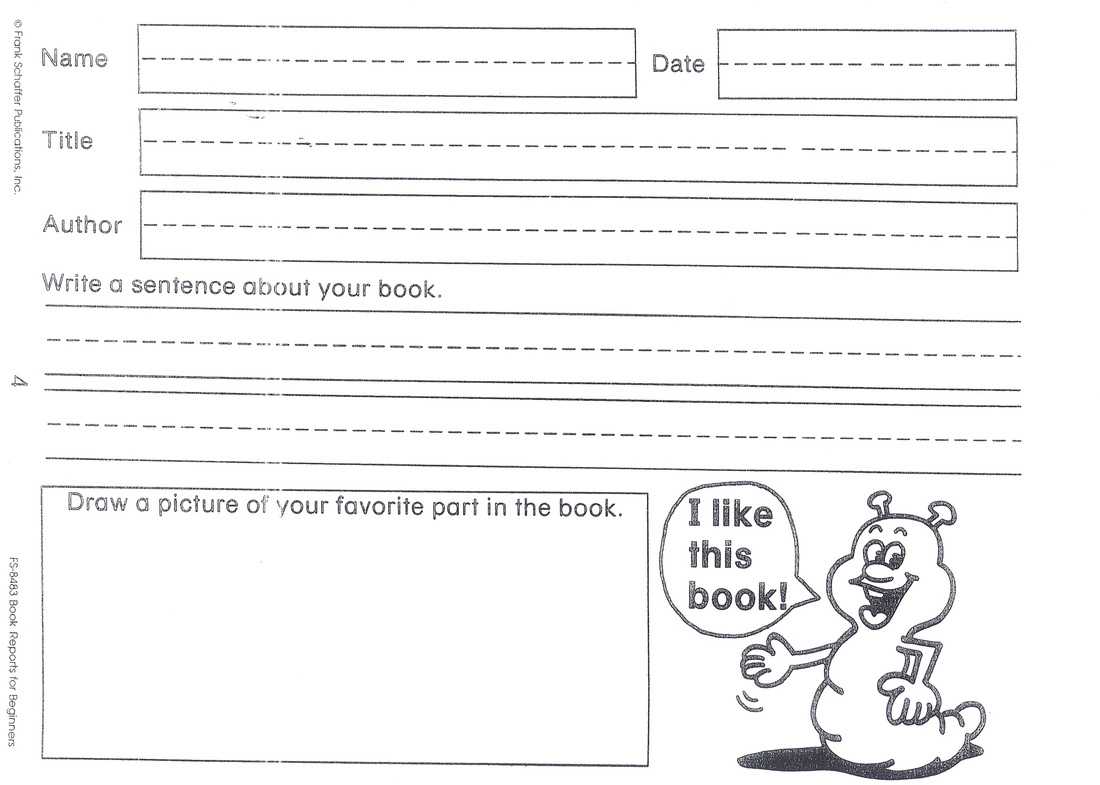 Summer Book Report – Mrs. Kozlowski's First Grade Pertaining To 1St Grade Book Report Template