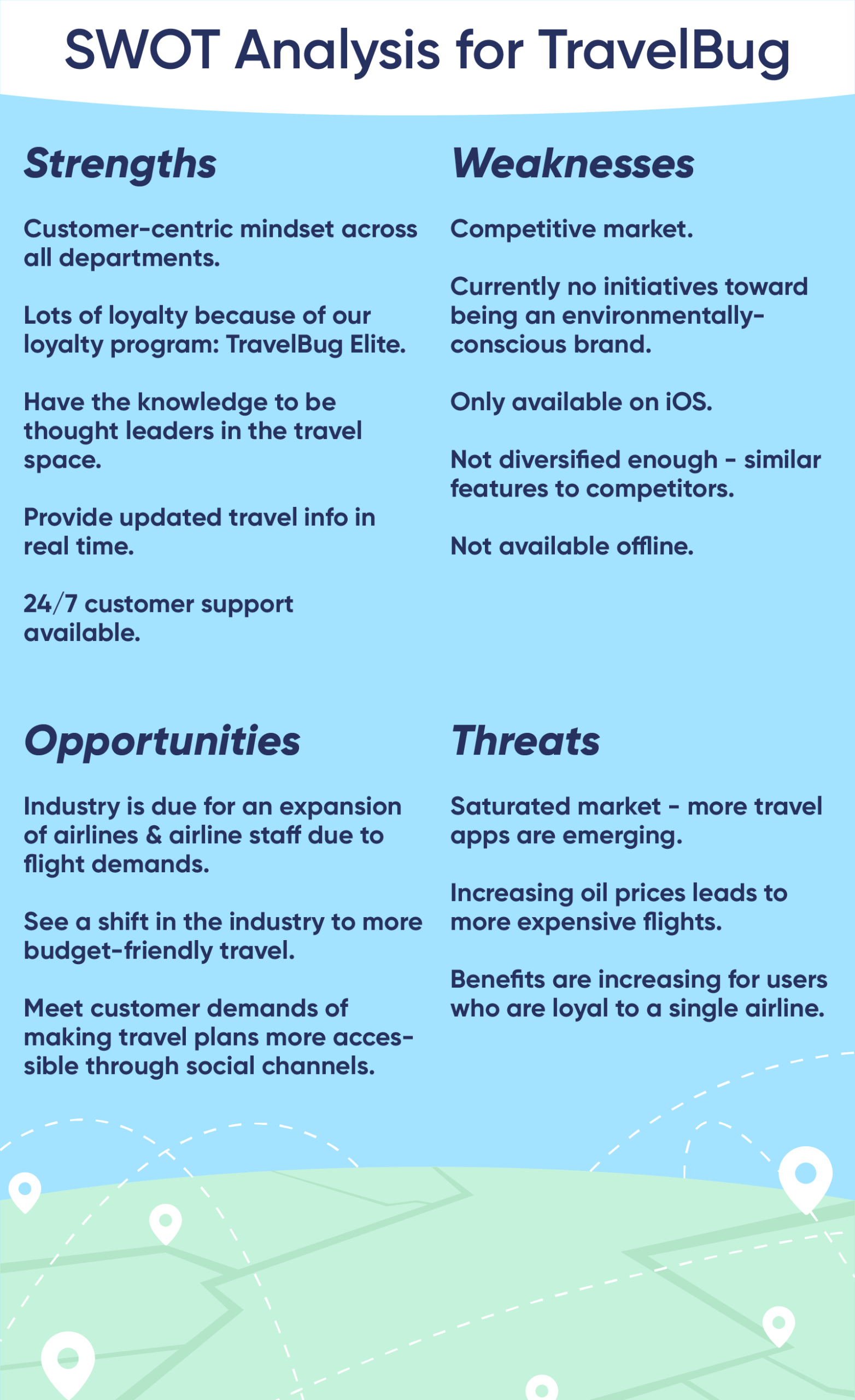 Swot Analysis: Identifying Opportunities And Threats Across Inside Strategic Analysis Report Template