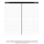 T Chart Template Portrait | Templates At Allbusinesstemplates Throughout T Chart Template For Word