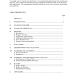 Table Of Contents Template – 6 Free Templates In Pdf, Word Intended For Blank Table Of Contents Template Pdf