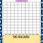 Teacherfiera: Word Search Templates (Coloured And Black With Regard To Word Sleuth Template