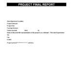 Technical Report Cover Page Template – Business Template Ideas Inside Template For Technical Report