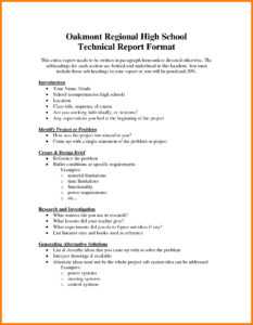 Technical Reports Format - Barati.ald2014 inside Template For Technical Report