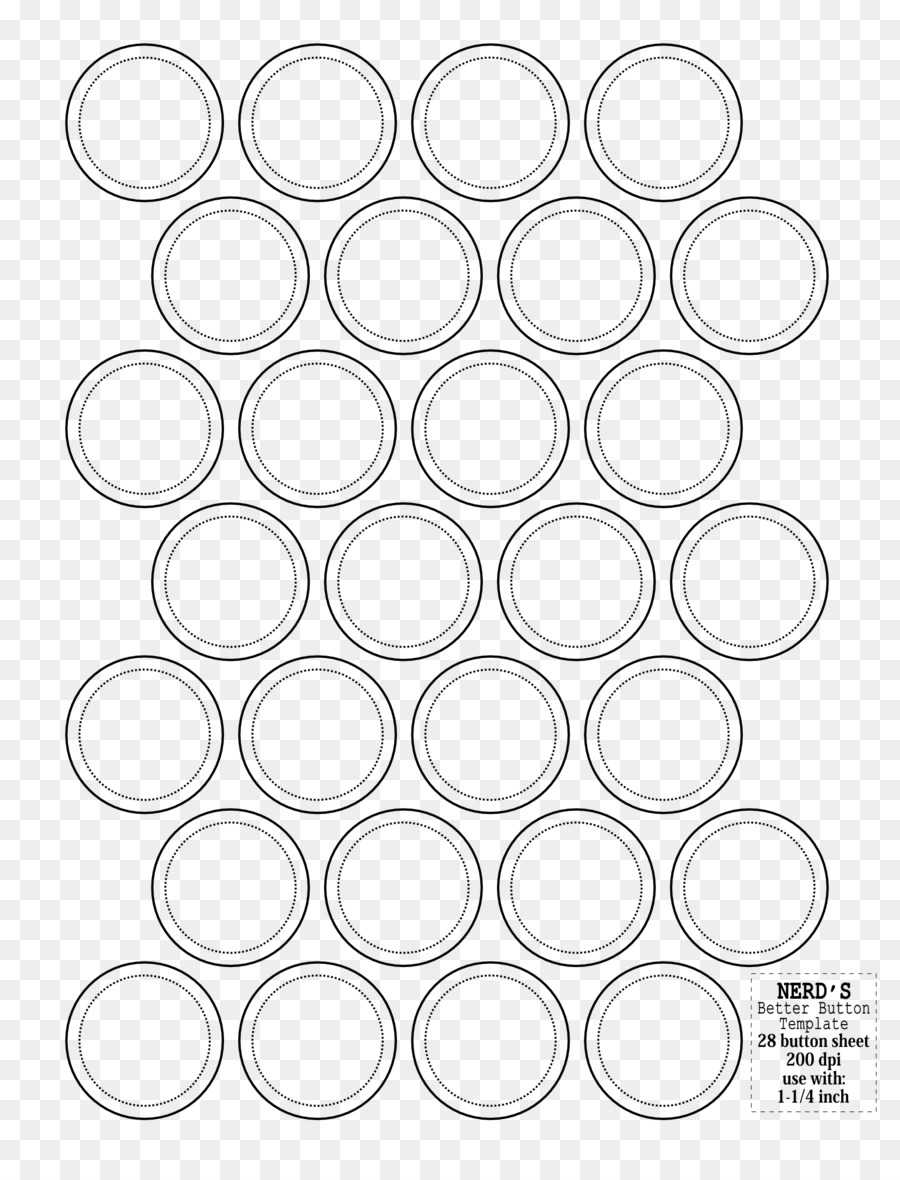 Template Circle Png Download – 1700*2200 – Free Transparent Within Button Template For Word