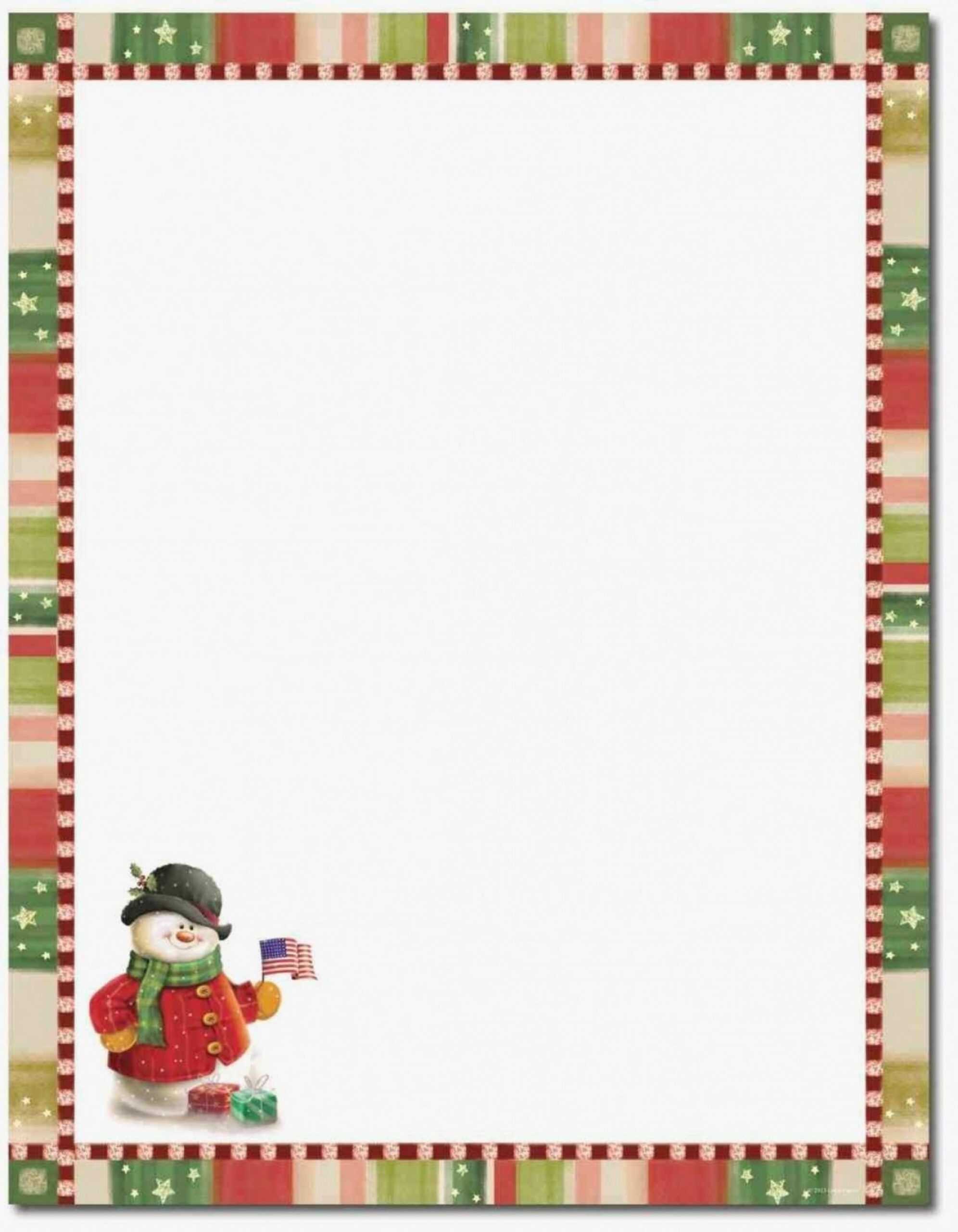 Template Free Christmas Border Clipart For Microsoft Word With Regard To Christmas Border Word Template
