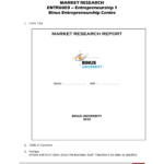 Template Market Research Ganjil 2019 2020 – Isy – Studocu In Market Research Report Template