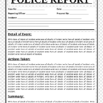 Template Police Document Report Form, Police Png | Pngwave Intended For Crime Scene Report Template