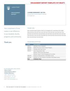 Template Volunteer Reportjeffrey Hsu - Issuu pertaining to Volunteer Report Template