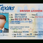Texas Driver License Psd Template With Blank Drivers License Template