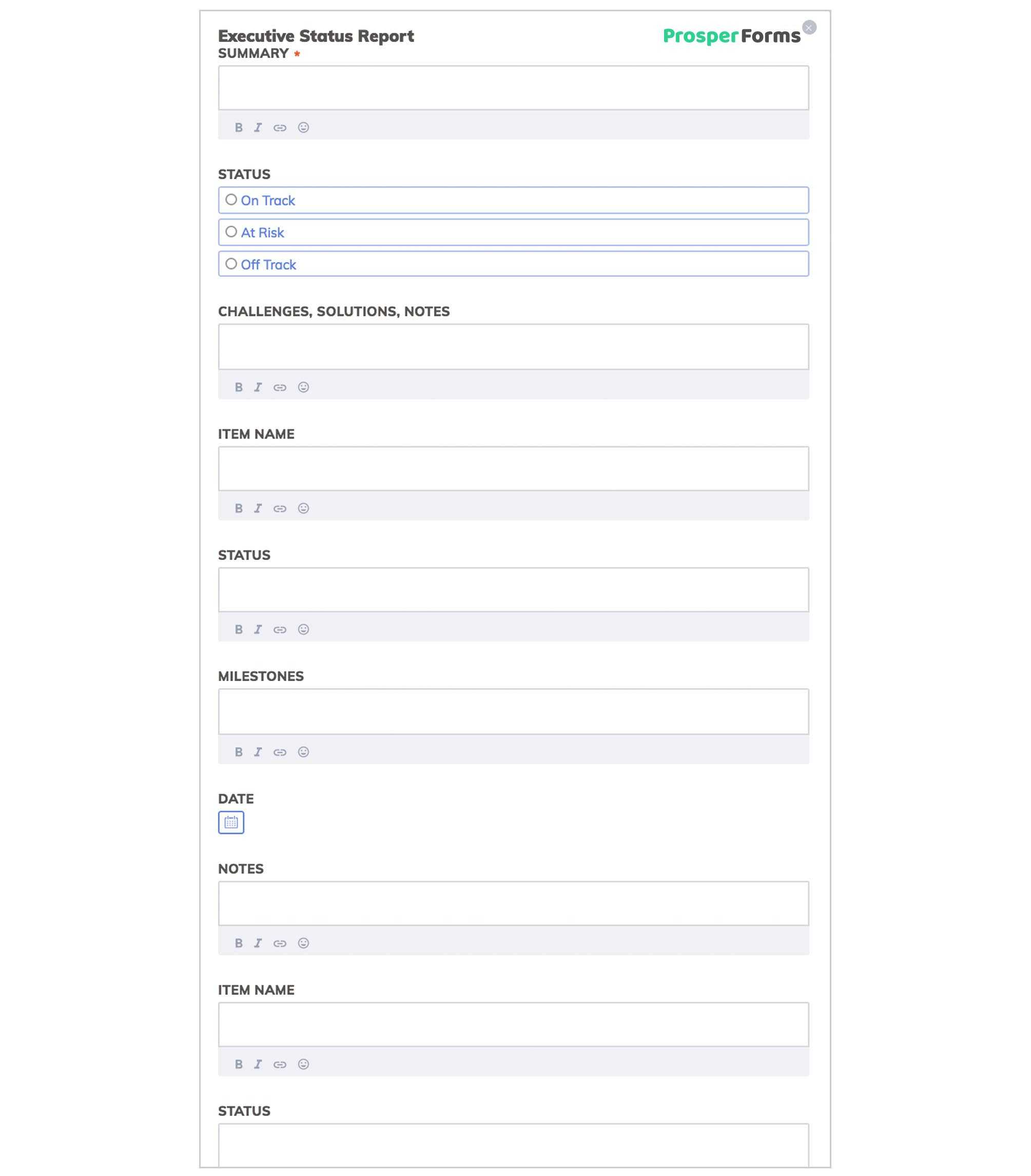 The Best Example Of Implementation Status Report | Free Within Project Implementation Report Template