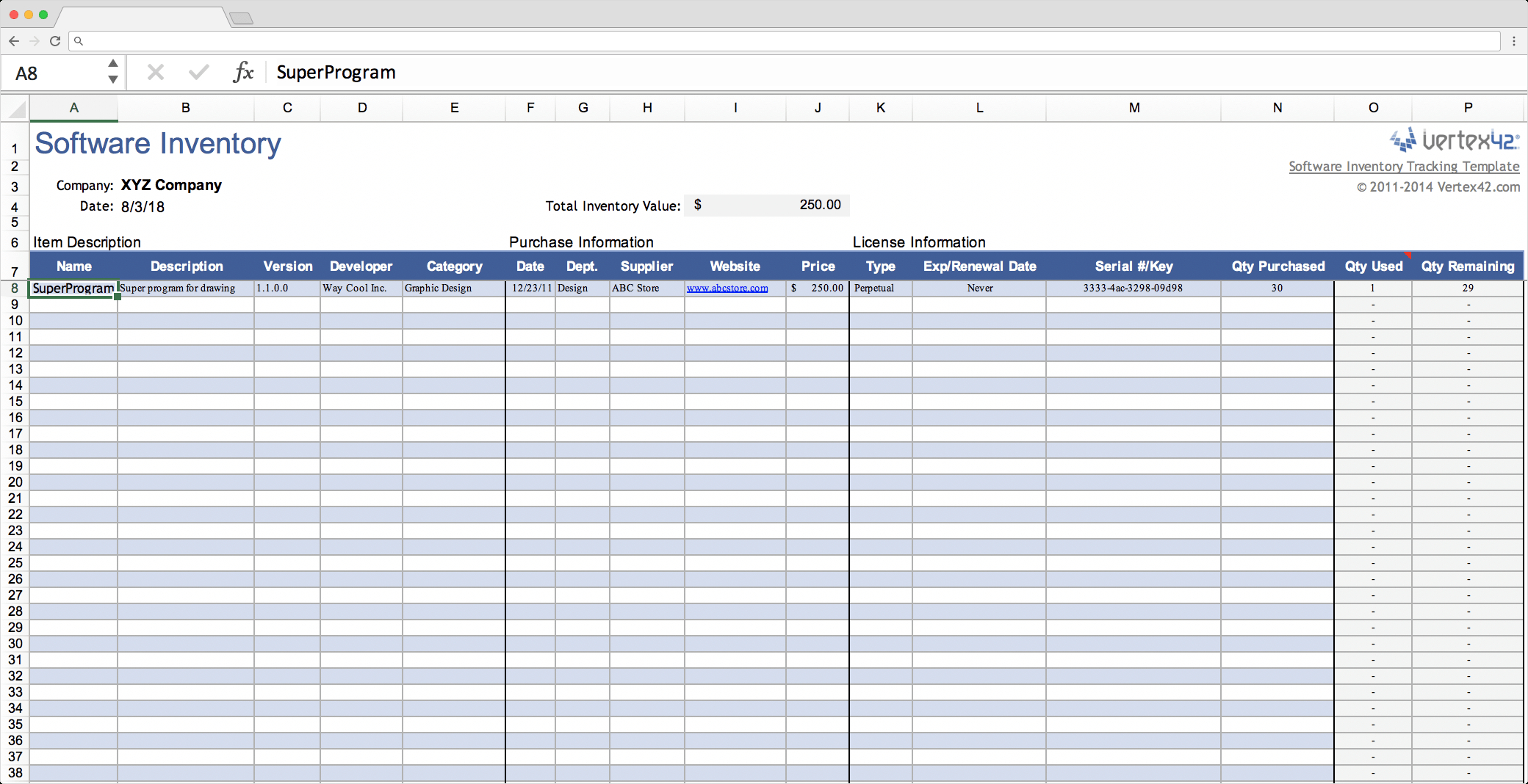 Top 10 Inventory Excel Tracking Templates – Sheetgo Blog With Stock Report Template Excel