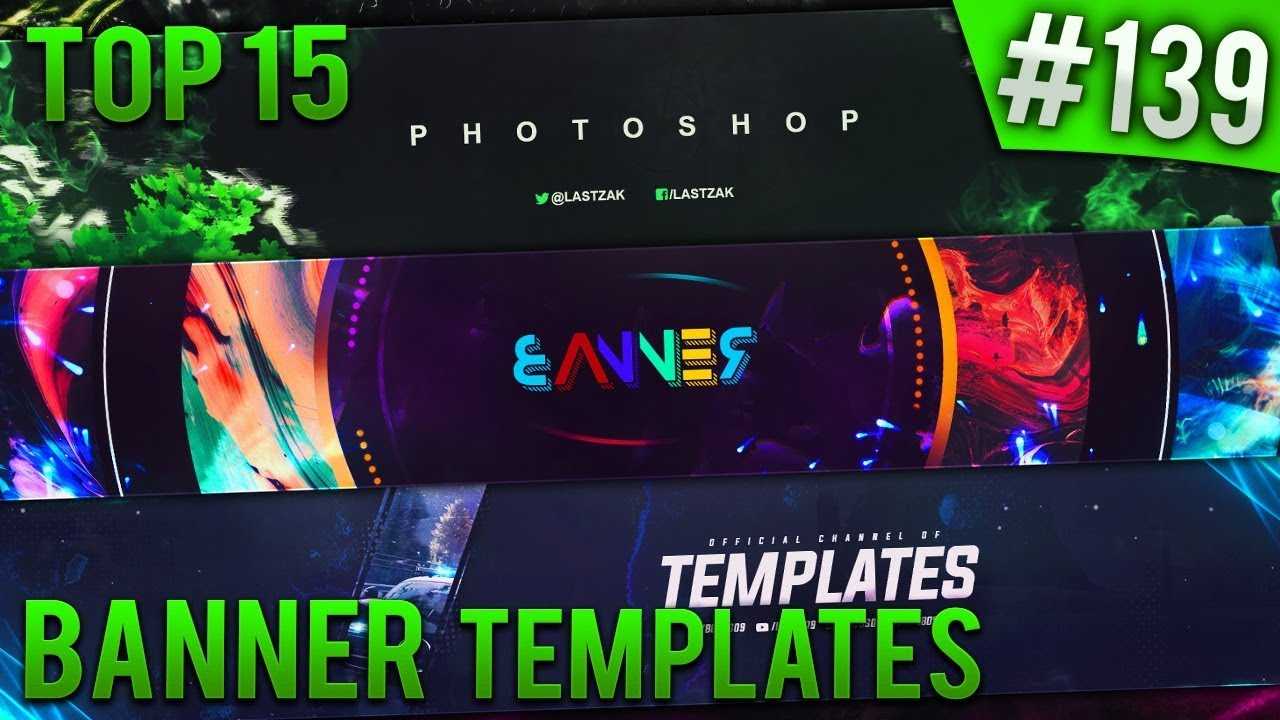 Top 15 Photoshop Banner Templates #139 (Free Download) Within Banner Template For Photoshop