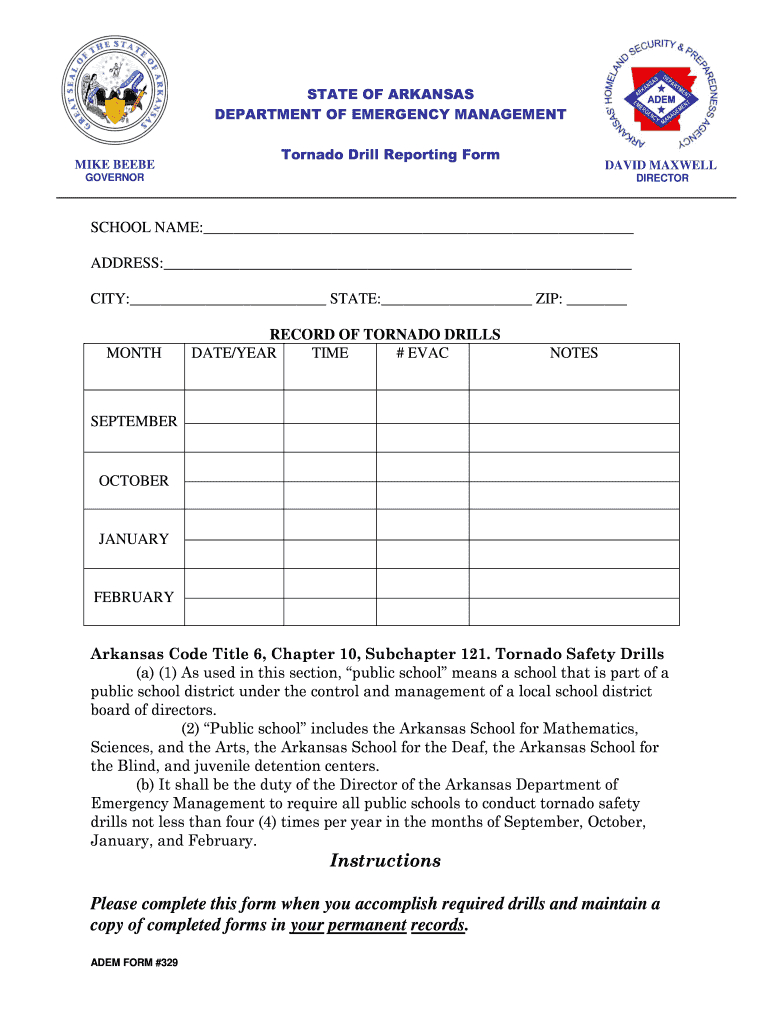 Tornado Drill Templates Pdf – Fill Out And Sign Printable Pdf Template |  Signnow Intended For Emergency Drill Report Template