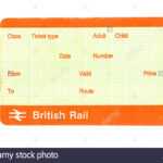 Train Ticket Blank Stock Photos &amp; Train Ticket Blank Stock with Blank Train Ticket Template