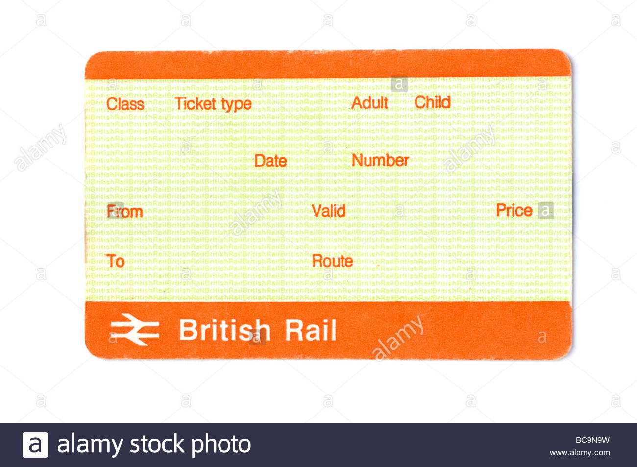 Train Ticket Blank Stock Photos & Train Ticket Blank Stock With Blank Train Ticket Template