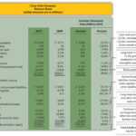 Trend Analysis Of Financial Statements in Trend Analysis Report Template
