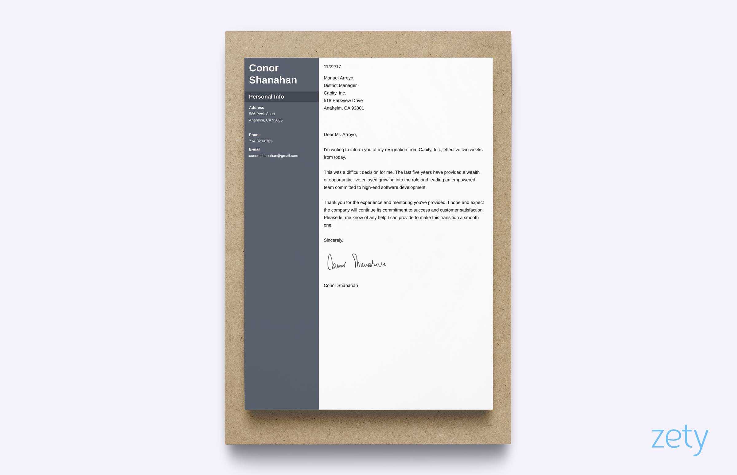 Two Weeks Notice Letter (Template And Writing Guide) With 2 Weeks Notice Template Word