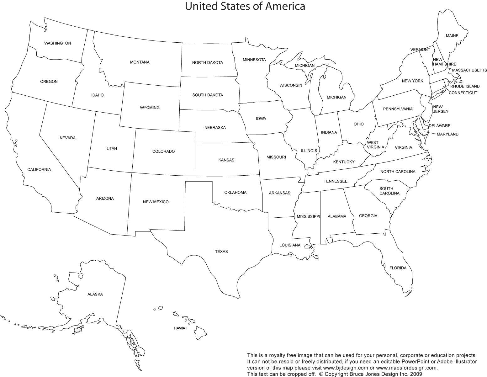 Us And Canada Printable, Blank Maps, Royalty Free • Clip Art Inside Blank Template Of The United States