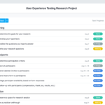 Usability Testing And Research · Asana For Usability Test Report Template
