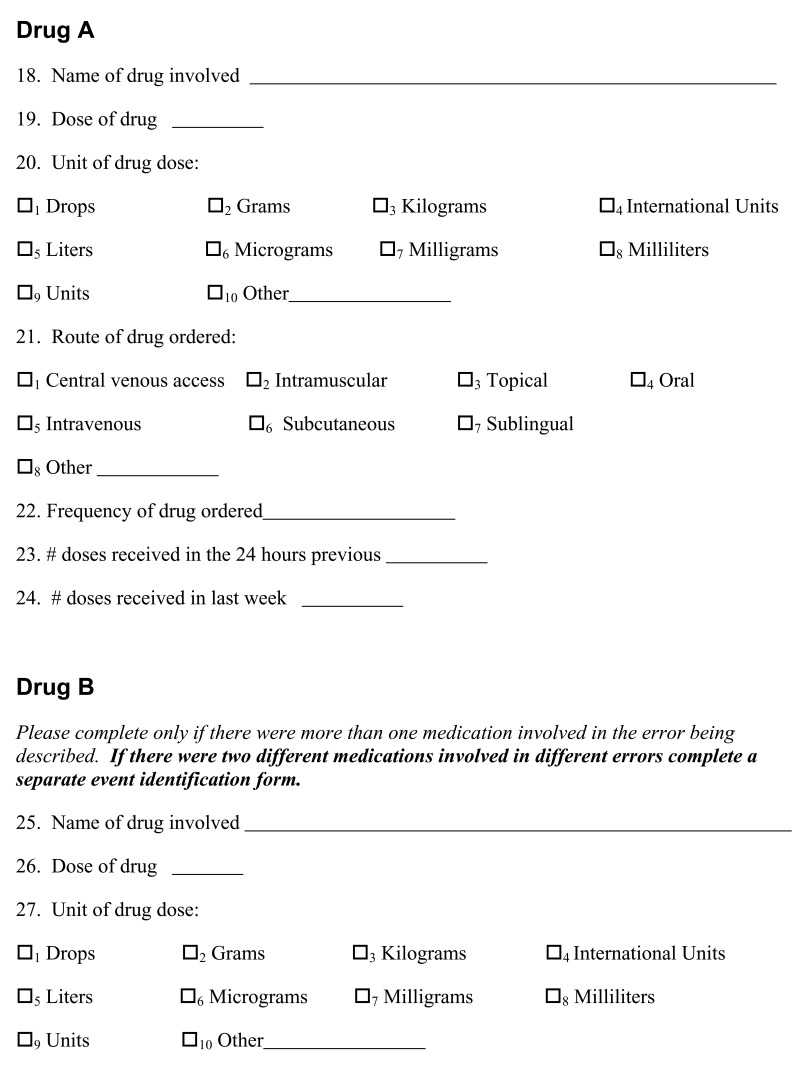 Using Home Visits To Understand Medication Errors In Throughout Medication Incident Report Form Template
