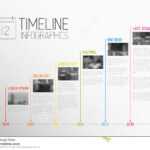 Vector Infographic Typography Timeline Report Template Stock Within Ar Report Template