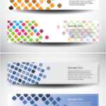 Vertical Banner Templates Vector | Vector Graphics Blog Within Website Banner Templates Free Download