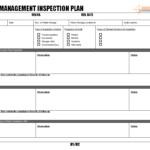 Waste Management Inspection Plan - pertaining to Waste Management Report Template