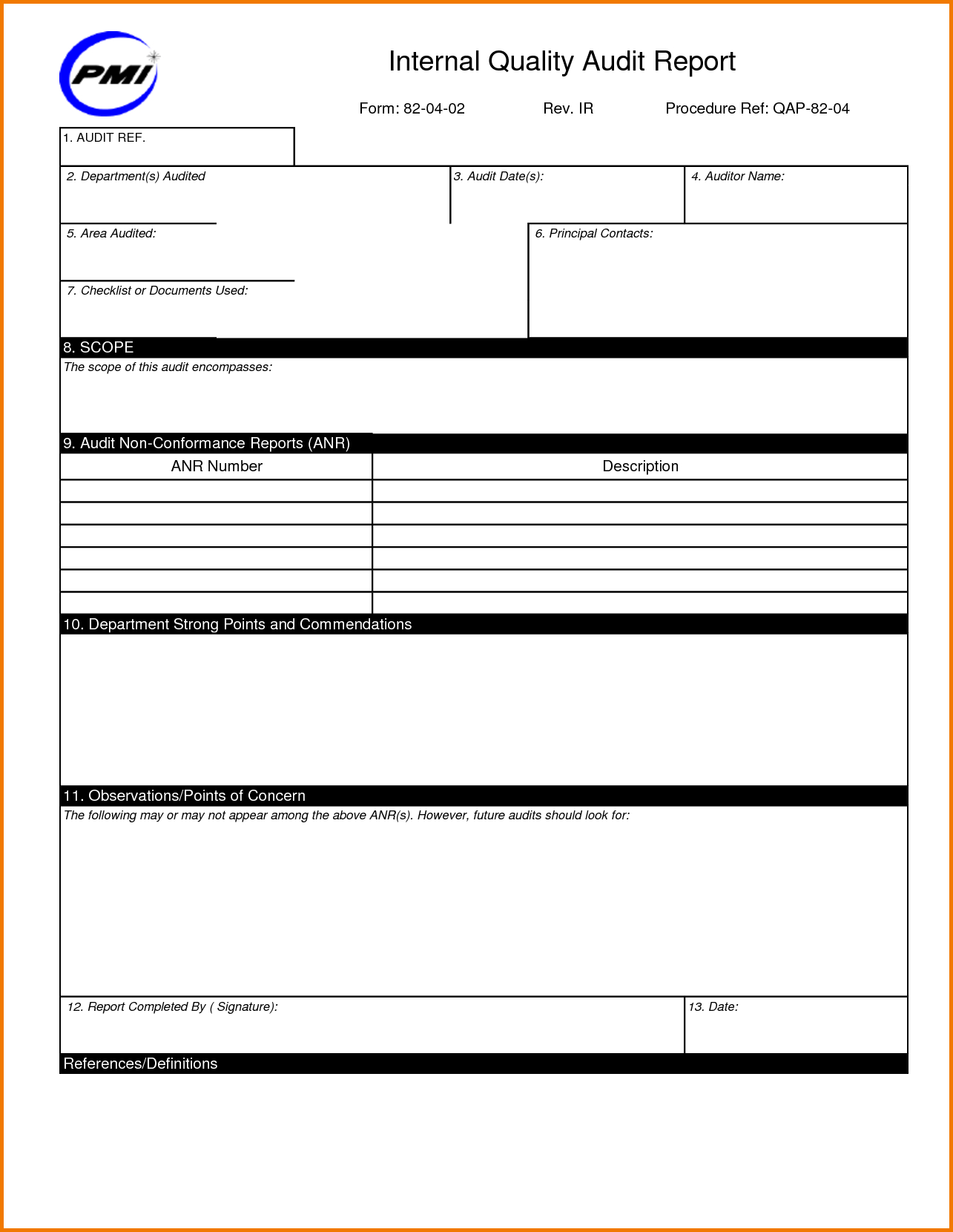 Website Audit Report Template And Audit Report Template Word Throughout Template For Audit Report