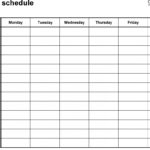 Weekly Ly Schedule Template Word Budget Meal Planner Inside Meal Plan Template Word