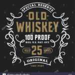 Whiskey Label Stock Photos & Whiskey Label Stock Images – Alamy In Blank Jack Daniels Label Template