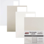 White & Ivory Labels | Jam Paper Inside 8 Labels Per Sheet Template Word
