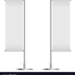 White Outdoor Set Of Banner Flags Template Inside Outdoor Banner Template