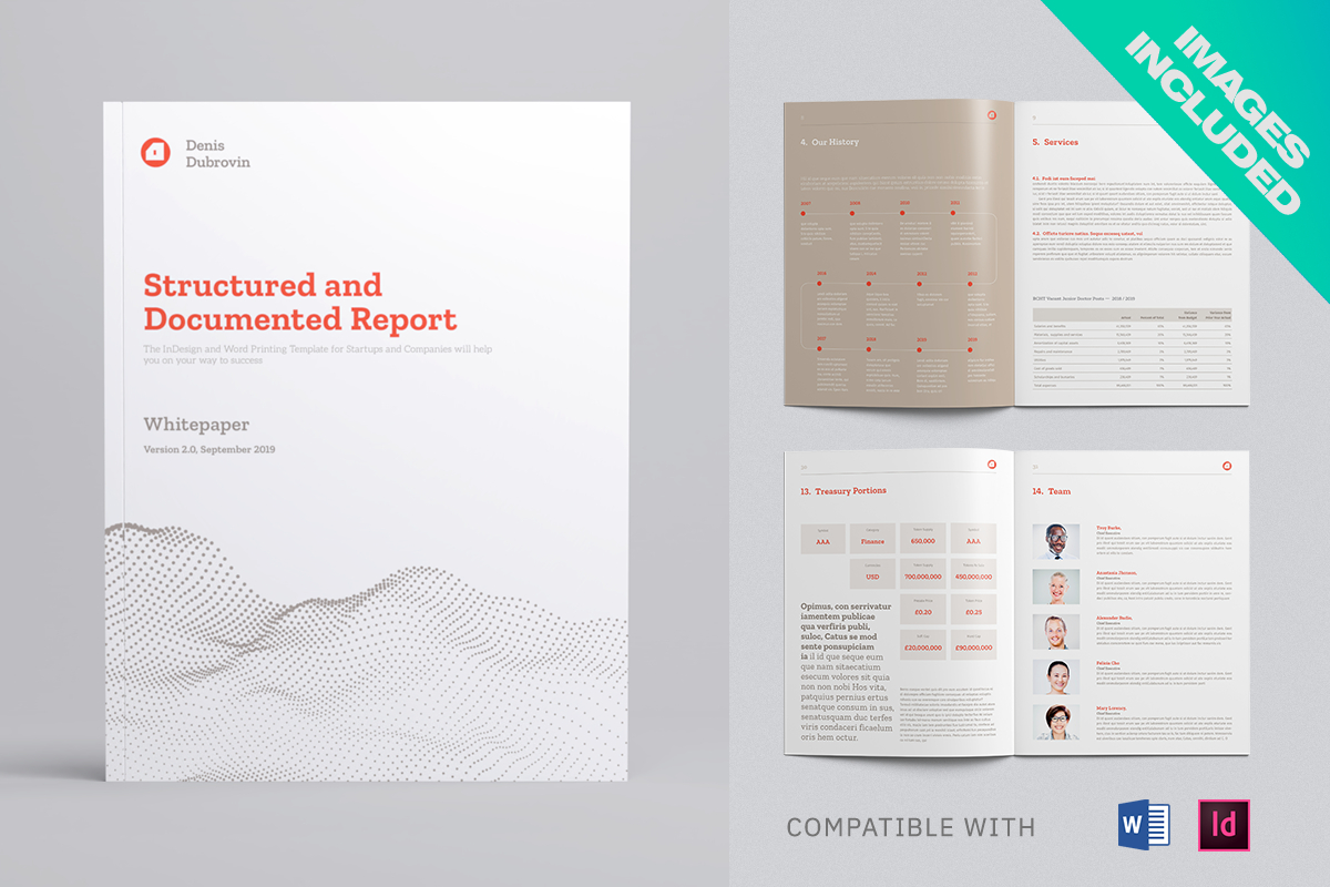 White Paper Templates For White Paper Report Template