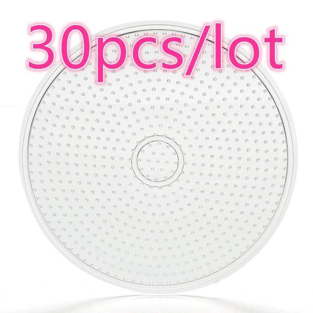 Wholesale 30Pcs Diameter 15.2Cm Bead Pegboard Round Shape Intended For Blank Perler Bead Template