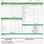 Window Estimate Template And Landscaping Invoice Template Throughout Work Estimate Template Word