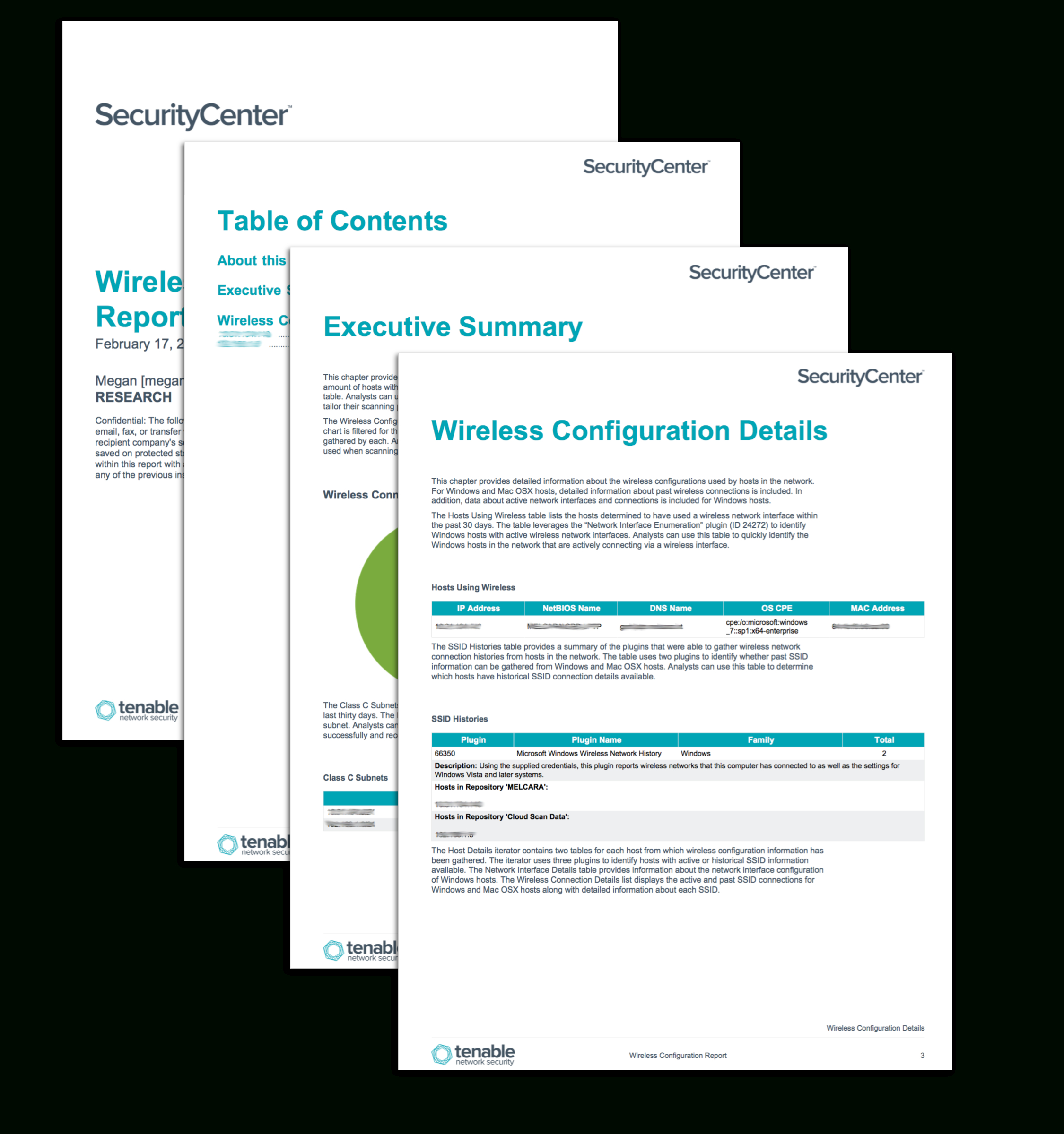 Wireless Configuration Report – Sc Report Template | Tenable® Within Technical Support Report Template