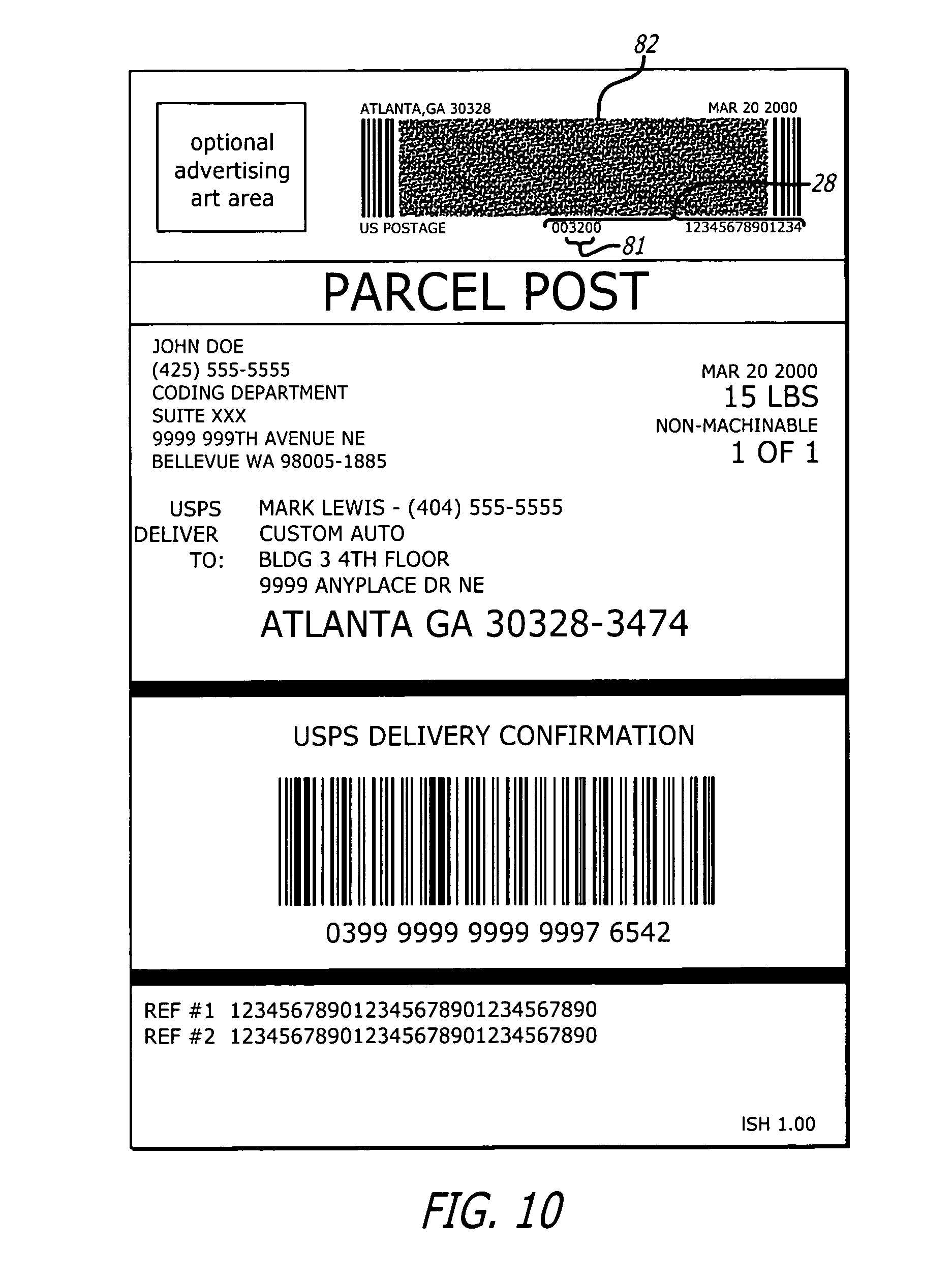 Word Shipping Label Template - Barati.ald2014 Throughout Fedex Label Template Word