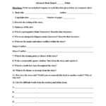 Worksheet 4Th Grade Report | Printable Worksheets And Inside Book Report Template 4Th Grade