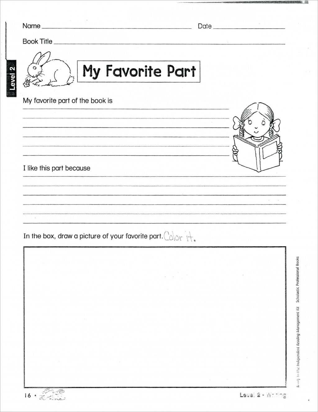 Worksheet Ideas ~ Book Report Template Grade Free Amazing For 2Nd Grade Book Report Template